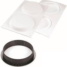 Silikone Kageringe Silikomart Kit Tarte Ø150mm Kagering