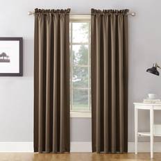 Sun Zero Barrow Energy Efficient Rod Pocket Curtain Single Panel