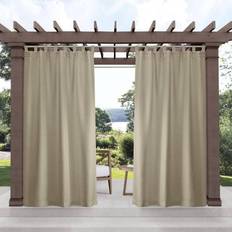 Gardiner & Tillbehör Exclusive Home Exklusiv Hem Cabana Solid Inomhus Ljus 137 cm x 335 cm