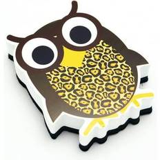 Brown Board Erasers & Cleaners Ashley Magnetic Whiteboard Eraser, Wise Owl ProductionsÂ®