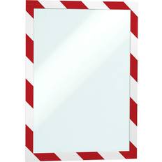 Red Magnet Frames Durable Self adhsve Frame ltr Red/White 4770132