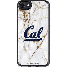 Fan Brander Black Cal Bears iPhone Slim Marble Design Case