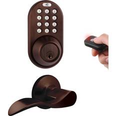 Door lock with code Milocks XFL-02OB Passage Combo