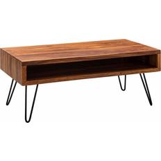 Wohnling 100x40x50 Sheesham Massivholz Sofabord