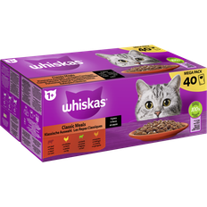 Katzen - Katzenfutter Haustiere Whiskas Portionsbeutel Multipack Mega Pack 1+