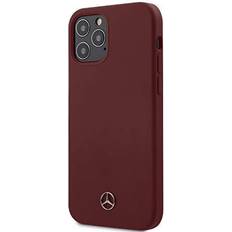 Mercedes iPhone 12/12 Pro Skal Silicone Röd