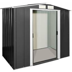 Dépendances Duramax Abri de Jardin Métal 2.47 m² 0.33 mm Anthracite (Surface du bâtiment )