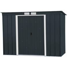 Dépendances Duramax Abri de Jardin Métal 3 25 m² 0.33 mm Anthracite (Surface du bâtiment )