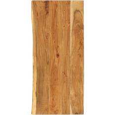 Bathroom Sinks vidaXL Bathroom Vanity Top Solid Acacia Wood 140 x 52 x 2.5 cm