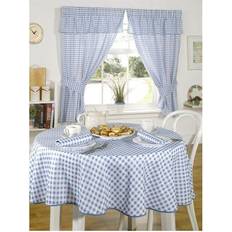 Blue Tablecloths Emma Barclay Molly Gingham Check Tablecloth Beige, Blue, Green