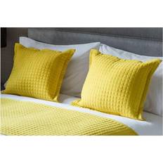 Yellow Complete Decoration Pillows Belledorm Crompton Quilted Filled Cushion Complete Decoration Pillows Yellow, Blue, Pink, Grey