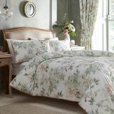 Orange Bed Linen Floral 200 Thread Count Duvet Cover Orange, Green