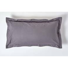 Homescapes King 400 Thread Count Pillow Case Grey