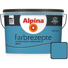 Malerfarbe Alpina Farbrezepte Weiter Horizont Blau