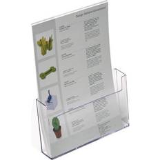 Transparent Clipboards & Display Stands Helit Tischprospekthalter DIN A4