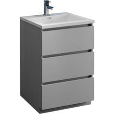 Bathroom Furnitures Fresca FCB9324-I Senza Free Standing Single