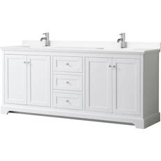 Vanity Units for Double Basins Wyndham Collection WCV232380D-VCA-MXX Avery