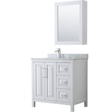 Vanity Units for Single Basins Wyndham Collection WCV252536SUNSMED Daria