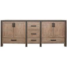 Bathroom Furnitures Lexora Ziva 84 Barnwood Double Bath