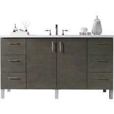 Bathroom Furnitures James Martin Vanities 850-V60S-3CAR Metropolitan