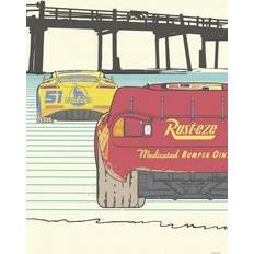 Komar Disney Poster Cars Rood 50 x 70 cm