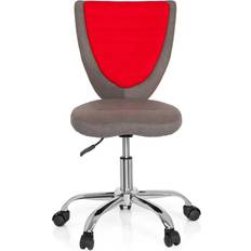 hjh OFFICE Kinderdrehstuhl KIDDY COMFORT Stoff ohne Armlehnen hjh
