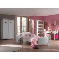 Bedroom set Vipack Amori 5 Piece Bedroom Set White