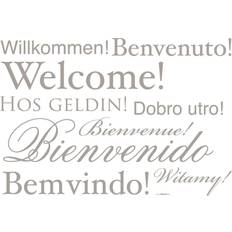 Einrichtungsdetails Komar Decosticker Welcome 70