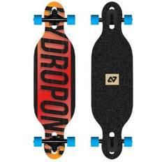 Gelb Longboards Hydroponic DT Kinder Longboard Komplettboard Degraded Orange/Yellow