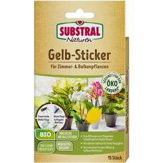 Braun Schädlingsbekämpfung Evergreen SUBSTRAL NATUREN® Klebefalle, 15 Stk., Bio-Qualität