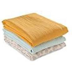 Natural Baby Blankets Hauck Cuddle N Clean 3 Set Honey/Mint/Leo Natural