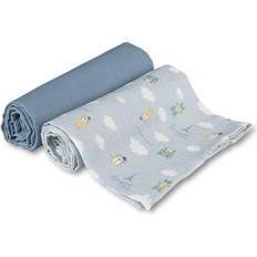 Pannolini Canpol babies Muslin Squares cloth Blue 70x70 cm 2 pc