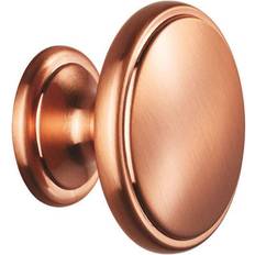 Brass Oxford Knob 38mm Satin Copper
