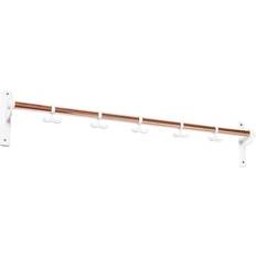 White Hat Shelves Essem Design Nostalgi Hook rack Copper Hat Shelf