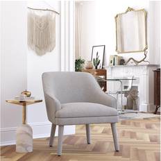 Dorel Home Mr. Kate Ljusgrå Fåtölj