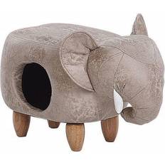 Beliani Animal Elephant Seating Stool