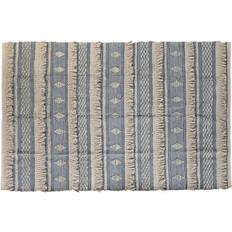 Dkd Home Decor Carpet 230 2 Cotton White, Blue cm