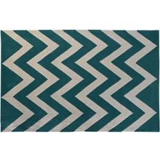 Dkd Home Decor Carpet Polyester Zigzag Bicoloured 120