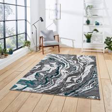 Green Carpets & Rugs Think Rugs Apollo GR584 Modern Abstract High Density Grey, Green cm