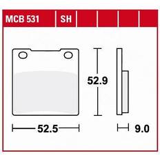 Pièces de Vélo TRW Organic Allround MCB531