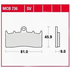 Bremseklodser MCB736