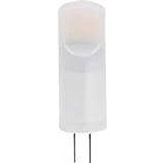 LightMe LM85331 LED monochrome EEC F A G G4 Pin base 2.4 W = 30 W Warm white Ø x L 14 mm x 40 mm 1 pcs