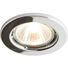 GU10 50W Recessed Fixed Downlight - Chrome