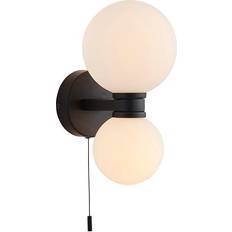 Endon Pulsa Bathroom Globe Twin Wall light