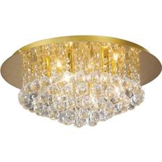 Deco Dahlia Ceiling Flush Light