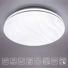 ExtraStar 24W led Wave Ceiling Flush Light