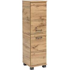 Waschbecken für Doppelwaschbecken Schildmeyer MÖBELPARTNER Badschrank Nora 144980 eiche