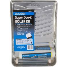 Paint Roller Set Wooster Brush R905-9 Super Doo-Z Kit 3/8-Inch Nap 9-Inch Paint Roller Set