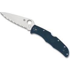 Spyderco Håndværktøj Spyderco Endura 4 Lockback Blue Pocket knife
