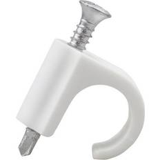 Tillex Drillclips 14-18 mm rund, TX20, hvid 100 stk